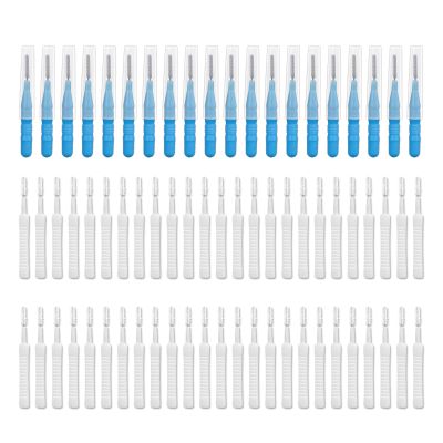 70 Pcs Shower Head Cleaner Tools, 2 Styles Shower Head Cleaning Brushes Bathroom Showerhead Picks Accessories for Unclogging Tiny Nozzles Small Holes Faucets Sink Gaps