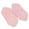 5/10/20Pcs Crystal Soft Square Makeup Remover Reusable Face Cleansing Pad for All Skin Types(Pink,10pcs) view 1