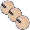1/3pcs Reusable Discs Makeup Remover Wipe Cotton Pads Microfiber Makeup Face Towel Cloth Washable Sponge Skin Care Cleaning(3pcs Beige) view 1