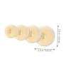 Beaupretty Donut Hair Bun Maker with Soft Sponge Holders U Shaped Pins and Elastic Hair Ties for Women for Quick Messy and Formal Updos view 2