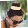 Beaupretty Donut Hair Bun Maker with Soft Sponge Holders U Shaped Pins and Elastic Hair Ties for Women for Quick Messy and Formal Updos view 4