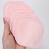 5/10/20Pcs Crystal Soft Square Makeup Remover Reusable Face Cleansing Pad for All Skin Types(Pink,5pcs) view 2