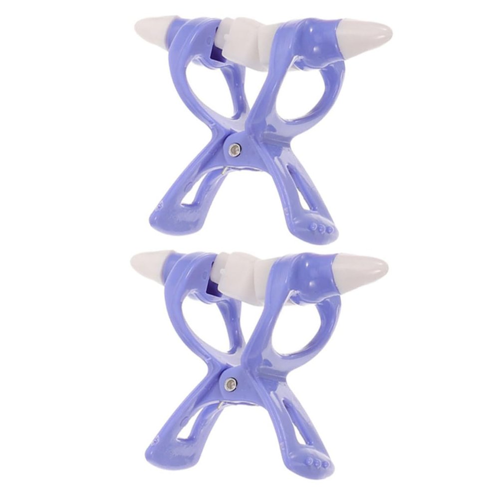 Baluue 2Pcs Nose Shaper Clip for Women and Men Plastic Nose Lifter and Straightener Tool Comfortable Breathable Design and Use
