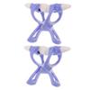 Baluue 2Pcs Nose Shaper Clip for Women and Men Plastic Nose Lifter and Straightener Tool Comfortable Breathable Design and Use view 1