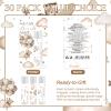 30 Pack We Can Bearly Wait Gifts Lip Balms Bear Party Favors Bulk For Guests Gender Reveal Games Winners Prizes Souvenirs Gift Bags Stuffers Lip Sticks For Chapped Lips (Brown) view 3