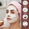 16Pcs Esthetician Supplies for Facials Set, 4 Stainless Steel Facial Mask Mixing Bowls, 4 Facial Fan Brushes, 4 Flat Brushes, 4 Headbands, Spa Party Favor, Facial Mask Mixing Kit for DIY view 3