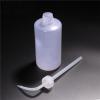 10pcs/pack 250ml Clear Plastic Blow Wash Bottle Tattoo Cleaning Squeegee Lab Measurement Bottle view 3