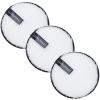 1/3pcs Reusable Discs Makeup Remover Wipe Cotton Pads Microfiber Makeup Face Towel Cloth Washable Sponge Skin Care Cleaning(3pcs White) view 1