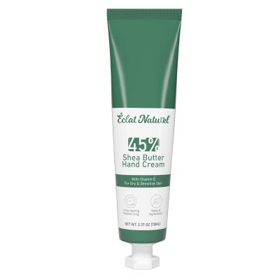 CLAT NATUREL Shea Butter Hand Cream, Dry Hands Lotion with Vitamin E & 45% Shea Butter, Hand Lotion for Dry Skin Deep Hydrating, 2.37 Fl Oz (Pack of 72)