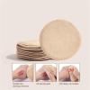 10Pcs Reusable Makeup Remover Pads Washable Face Cleansing Puff Cloth Clean Sponge Liquid Cream Tools Cosmetic Remover(Brown) view 2