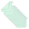 5/10Pcs Microfiber Face Cloths Reusable Makeup Remover Cloth Makeup Towels Face Deep Cleaning Pads Skincare Beauty Tools(Green,10pcs) view 1