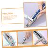 Healifty 3pcs Duckbill Pencil Sharpener Aid Device for Makeup Marker and Eyebrow Pencil Plastic Construction with Stable Sharpening and Precise Angle Design view 2