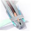 Healifty 3pcs Duckbill Pencil Sharpener Aid Device for Makeup Marker and Eyebrow Pencil Plastic Construction with Stable Sharpening and Precise Angle Design view 4