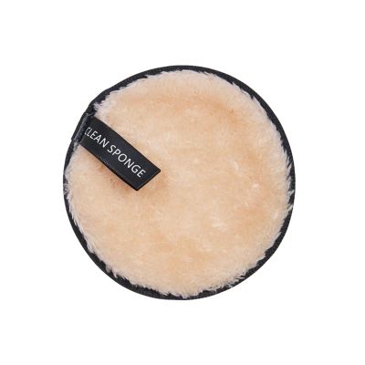 1/3pcs Reusable Discs Makeup Remover Wipe Cotton Pads Microfiber Makeup Face Towel Cloth Washable Sponge Skin Care Cleaning(Beige)