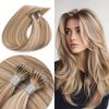Nano Bead Hair Extensions Human Hair 16inch Nano Hair Extensions view 1
