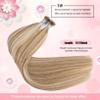 Nano Bead Hair Extensions Human Hair 16inch Nano Hair Extensions view 2
