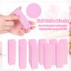 10 Pcs Nail Buffer Block, Professional 120 Grit Nail Sanding Blocks for Natural Acrylic Nails, Nail Buffer Blacks Manicure Pedicure Tools for Gel Nails Salon Home Use (Pink) view 4