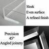 XDRGOOIUY Rectangle Square Acrylic Tray for Photography, Large/Small Acrylic Water Tank Shallow Shooting Tray - Countertop Storage Box, Floating Cosmetic Display Tray view 4