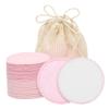20Pcs Double Round Makeup Remover Pads with Mesh Bag Machine Washable Reusable All Skin(Color7) view 1