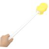 Baluue Long Handle Shower Back Brush Lightweight Bath Sponge Soft Scrubber for Skin Exfoliation and Oil Removal Handle for Bathing Legs Feet Cleaning view 3