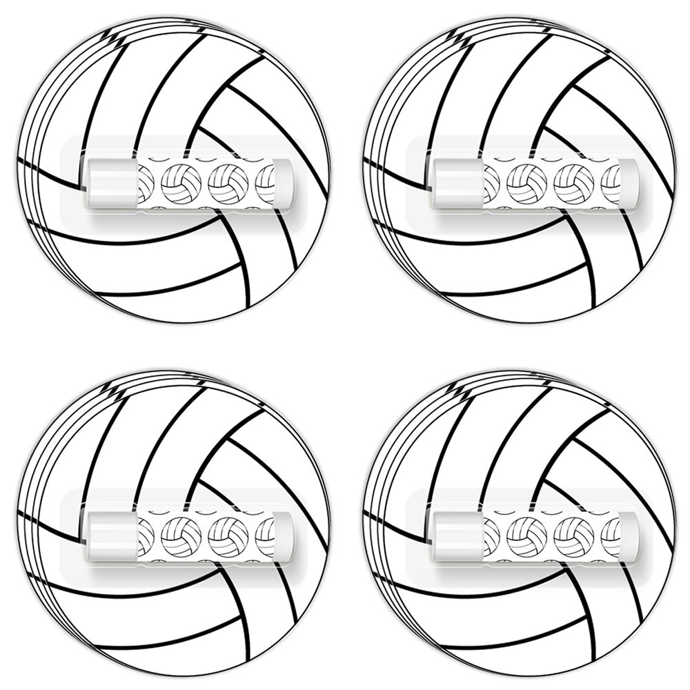 24 Pack Volleyball Lip Balm for Volleyball Theme Party Bulk Gifts,Beeswax Moisturizing Lip balm,Vanilla Flavor Plumping Chapstick for Volleyball Cheerleader Team Girls kids Men Women Sports Lovers