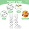 24 Pack Volleyball Lip Balm for Volleyball Theme Party Bulk Gifts,Beeswax Moisturizing Lip balm,Vanilla Flavor Plumping Chapstick for Volleyball Cheerleader Team Girls kids Men Women Sports Lovers view 4