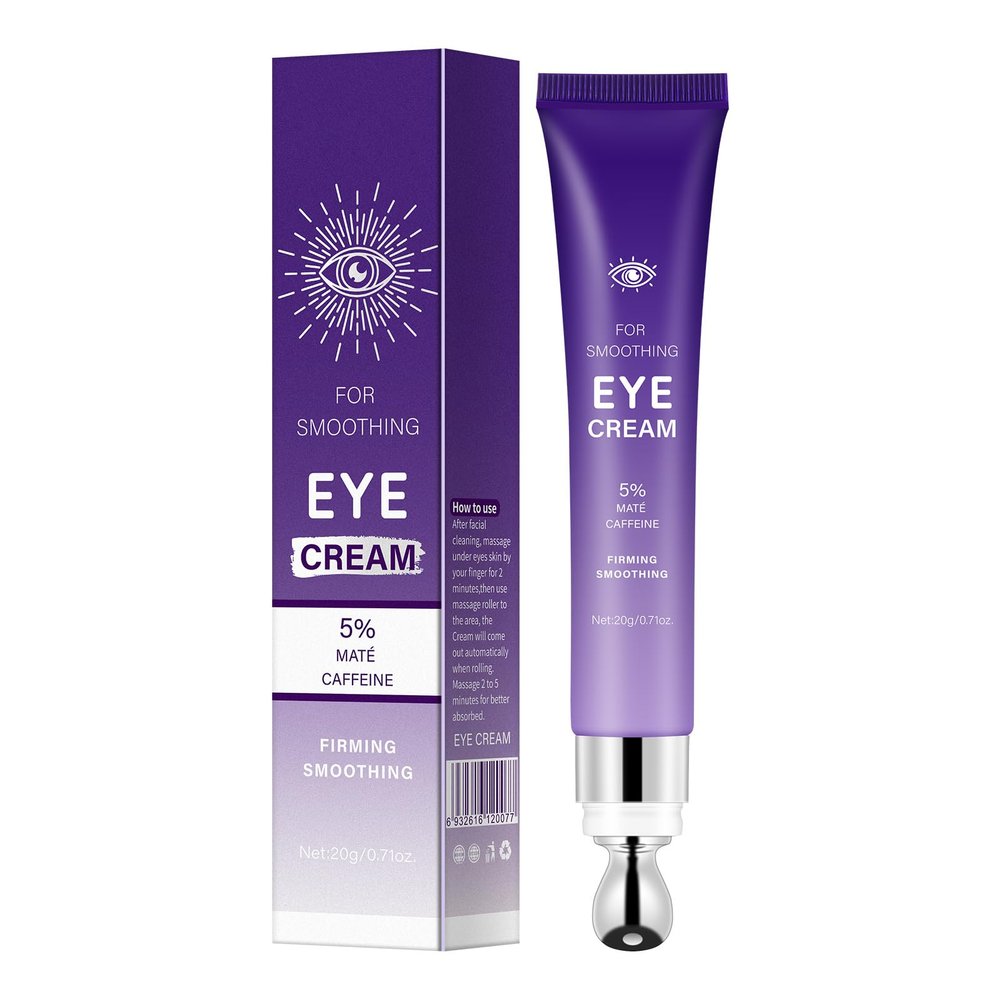 GUOYAOLIFU Caffeine Eye Stick Cream Reduces Fine Lines,Dark Circles,Anti-Wrinkle,Hydrating Eye Balm for Puffy Eyes,Softens& Nourish Skin