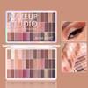 39 Color Nude Neutral Eyeshadow Palette with Matte Shimmer and Glitter Eyeshadow Cool and Warm Tones for Smokey and Natural Looks Long Wear Blendable Makeup Set for Beginners and Pros (#02) view 2
