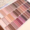 39 Color Nude Neutral Eyeshadow Palette with Matte Shimmer and Glitter Eyeshadow Cool and Warm Tones for Smokey and Natural Looks Long Wear Blendable Makeup Set for Beginners and Pros (#02) view 4