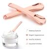 6 Pieces Mask facial Reusable Scoop, Mini Metal Makeup Spatula, Metal Cosmetic Skincare Spatula for Cream, Moisturizers, Lotions, Foundation view 3