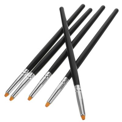 Beavorty 5 pcs Eyelash Lift Brush for Makeup and Lash Laminating Small Portable Lash Lifting Tool with Fine Texture for Comfortable Grip and Precise Application