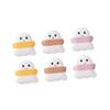 Baluue 6Pcs Cosmetic Cushion Powder Puff for Women Soft Facial Powder Sponge for Wet and Dry Use Non Sticky Makeup Blending Tool Includes Pink Yellow and Nude Colors view 1