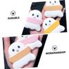 Baluue 6Pcs Cosmetic Cushion Powder Puff for Women Soft Facial Powder Sponge for Wet and Dry Use Non Sticky Makeup Blending Tool Includes Pink Yellow and Nude Colors view 4