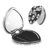 Small Pocket Compact Mirror 1x/2x Magnifying Pu Leather Makeup Mirrors Cute Panda Portable Pocket Mirror for Women Girls view 1