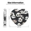 Small Pocket Compact Mirror 1x/2x Magnifying Pu Leather Makeup Mirrors Cute Panda Portable Pocket Mirror for Women Girls view 3