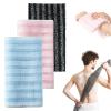 3 Pcs Exfoliating Shower Towel, 2025 New Scrub Towels for Shower Exfoliating, Exfoliating Shower Towel for Smooth and Soft Skin (Stripes) view 1