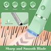 Zivelier 3-in-1 Electric Razor IPX7 Waterproof Bikini Trimmer Wet & Dry Use Painless Personal Trimmer Groomer for Ladies Face Body Legs Bikini Public Hairs Electric Lady Shaver with Replaceable Heads view 3