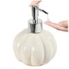 1PC Pumpkin Soap Dispenser, Ceramic Halloween Soap Dispenser with Pump, Refillable Empty Lotion Bottles for Kitchen Bathroom.. view 3