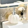 1PC Pumpkin Soap Dispenser, Ceramic Halloween Soap Dispenser with Pump, Refillable Empty Lotion Bottles for Kitchen Bathroom.. view 4