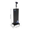 BQDRTMZ Nano Hair Steamer 1300W 110V Electric Steamer for Hair Standing Hair Therapy & Face Steamer with 9 Level Mist Volume Nano Hair Steamer Sprayer for Hair Care, Hair Repair view 2