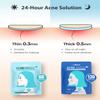 LitBear Acne Pimple Patches- Day and Night 6 Sizes 580 Dots Thin & Thick Hydrocolloid Patches with Witch Hazel, Tea Tree & Calendula Oil, Acne Patch for Covering Zit and Blemishes, Large Breakouts view 2