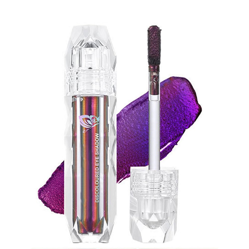 ACSUSS Metallic Shimmer Liquid Eyeshadow 1pc Glitter Eye Makeup Highly Pigmented Waterproof Smudge Proof Buildable Blendable Type D One Size
