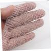 Beaupretty 100pcs Pre Cut Facial Gauze Mask Sheets for Spa Use Disposable Face Cover with Eye Nose Mouth Openings Soft Breathable Mesh for Skin Care and Facial Cream Treatments view 4