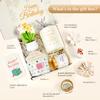 EVERMOW Birthday Gifts for Women, Birthday Gifts for Mom, Coworker, Friends, Sisters and Teachers, Exquisite 304 Stainless Steel Straw Mug 10Pcs Set(White view 2