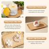 EVERMOW Birthday Gifts for Women, Birthday Gifts for Mom, Coworker, Friends, Sisters and Teachers, Exquisite 304 Stainless Steel Straw Mug 10Pcs Set(White view 3