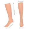 ETHZZLE Moisturizing Long Socks for Foot Care Skin Softening Exfoliating Socks Elastic Comfortable Foot Covers for Dry Cracked Skin Repair Washable Reusable Hydration Treatment view 2