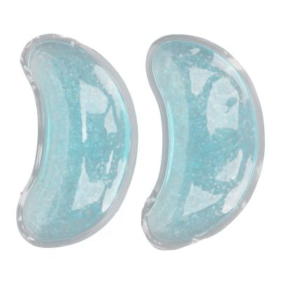 Cooling Eye Pads Reusable Hot Cold Patches for Puffy Eyes, Dark Circles and Eye Strain for Office Travel Home Use Eye Relax Portable Easy to Clean Skin Friendly