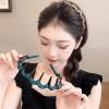 Retro High Skull Pearl Headband, Retro High Skull Headband, 2025 New Wedding Party Fashion Hairs Hoop Band Headwear Non Slip with Teeth for Women (Simple 4PCS, 2Set) view 4