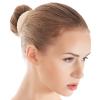 40 PCS Hair Bun Maker Set Donut Bun Maker Set Buns Makers and Hair Nets Sets Hairs Accessory Sets with 4 Buns Makers for Women 10 Brown Invisible Nets 6 Hairs Elastic Bands and 20 U Bobby Pins(Beige) view 4