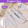 100 Pcs Nail File Set, Emery Board Nail Files for Natural Nails 180/240 Grit Nails Double Sided File Shaping Fingernail Filers Manicure Tools, Reusable view 2